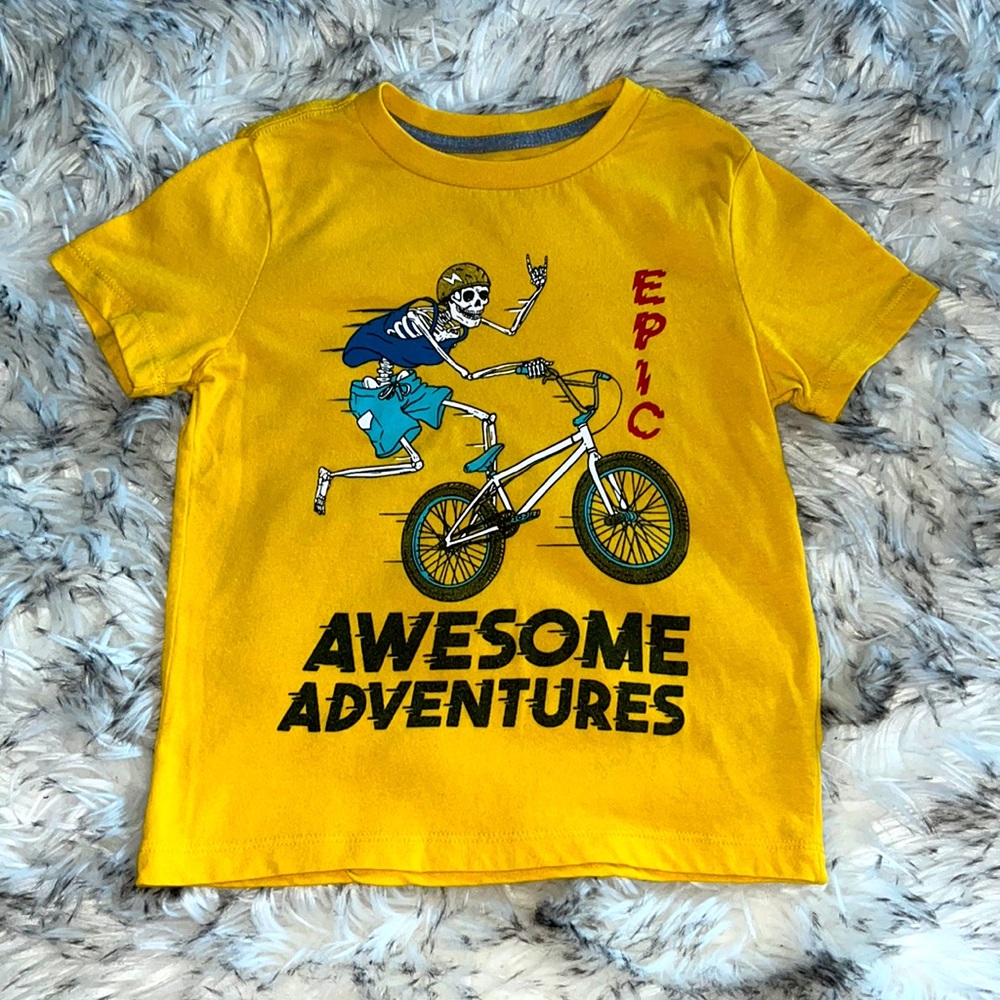 Epic BMX Skeleton Teeshirt